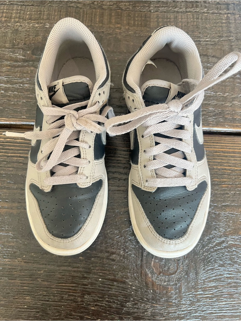 Nike Dunk Low SP sneakers-Grey/tan and black